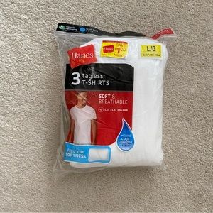 Hanes 3-pack of Men’s Tagless T-shirts